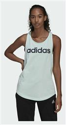 Adidas Loungewear Essentials Γυναικεία Μπλούζα Αμάνικη Τιρκουάζ