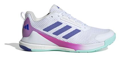 Adidas Novaflight 2 Γυναικεία Αθλητικά Παπούτσια Βόλεϊ Λευκό / Θαλασσί / Μωβ