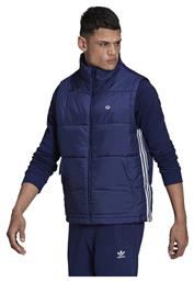 Adidas Padded Αμάνικο Ανδρικό Μπουφάν Puffer Navy Μπλε