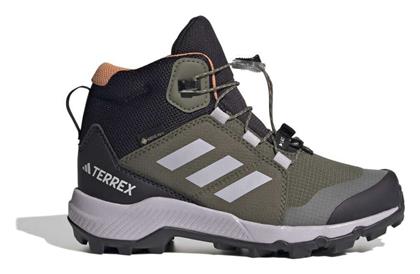 Adidas Παιδικά Μποτάκια Πεζοπορίας Terrex Mid Αδιάβροχα Χακί από το Epapoutsia