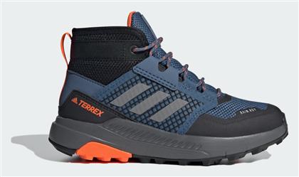 Adidas Παιδικά Μποτάκια Πεζοπορίας Terrex Trailmaker Αδιάβροχα Μπλε