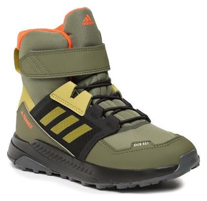 Adidas Παιδικά Μποτάκια Πεζοπορίας Terrex Trailmaker Χακί