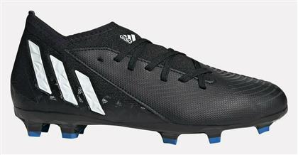 Adidas Παιδικά Ποδοσφαιρικά Παπούτσια Predator με Τάπες Core Black / Cloud White / Vivid Red από το MybrandShoes