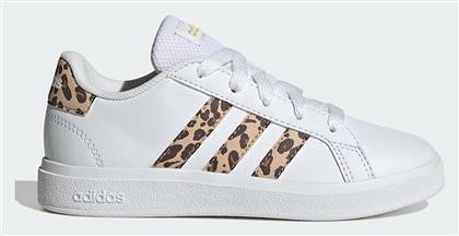 Adidas Παιδικά Sneakers Grand Court 2.0 Cloud White / Magic Beige / Matte Gold