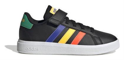 Adidas Παιδικά Sneakers Grand Court 2.0 Core Black / Lucid Blue / Court Green