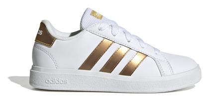 Adidas Παιδικά Sneakers Grand Court 2.0 Λευκά