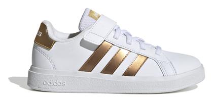 Adidas Παιδικά Sneakers Grand Court 2.0 Λευκά