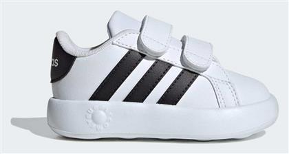 Adidas Παιδικά Sneakers Grand Court 2.0 με Σκρατς Cloud White / Core Black