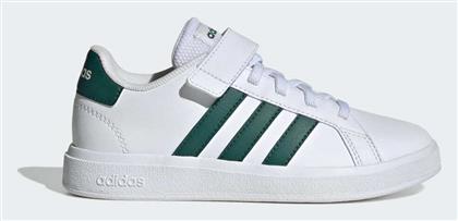 Adidas Παιδικά Sneakers Grand Court Cloud White / Collegiate Green