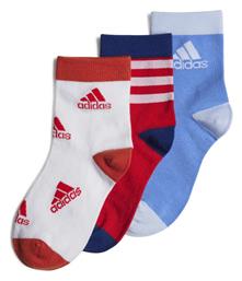adidas Παιδικές Κάλτσες Μακριές Πολύχρωμες 3 Ζευγάρια