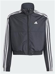 Adidas Παιδική Ζακέτα Φούτερ Μαύρη Essentials Full-zip