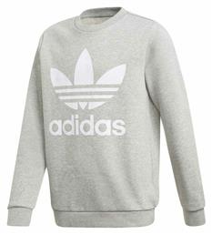 Adidas Παιδικό Φούτερ Γκρι Trefoil Crew από το Modivo