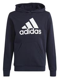 Adidas Παιδικό Φούτερ με Κουκούλα και Τσέπες Navy Μπλε από το Spartoo