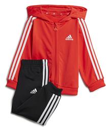 Adidas Παιδικό Παντελόνι Φόρμας Κόκκινο Essentials Shiny