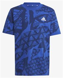 Adidas Παιδικό T-shirt Μπλε Essentials Camo Logo Tee από το Outletcenter