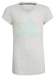 Adidas Παιδικό T-shirt για Κορίτσι Γκρι Must Haves Tee