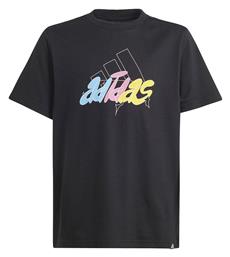 Adidas Παιδικό T-shirt Μαύρο από το MybrandShoes