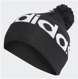 Adidas Pom Pom Beanie Σκούφος Πλεκτός σε Μαύρο χρώμα από το Favela