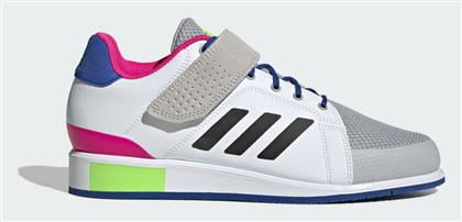 Adidas Power Perfect III Ανδρικά Αθλητικά Παπούτσια Crossfit Cloud White / Core Black / Team Solar Green από το MybrandShoes