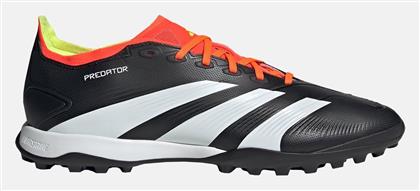 Adidas Predator 24 League TF Χαμηλά Ποδοσφαιρικά Παπούτσια με Σχάρα Core Black / Cloud White / Solar Red από το Outletcenter