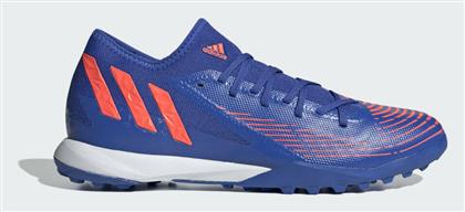 Adidas Predator Edge.3 Χαμηλά Ποδοσφαιρικά Παπούτσια με Σχάρα Μπλε