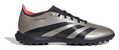 Adidas Predator League TF Χαμηλά Ποδοσφαιρικά Παπούτσια με Σχάρα Ασημί