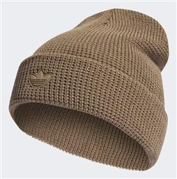 Adidas Rifta Beanie Ανδρικός Σκούφος Πλεκτός Chalky Brown