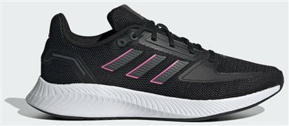 Adidas Run Falcon 2.0 Γυναικεία Αθλητικά Παπούτσια Running Core Black / Grey Six / Screaming Pink από το Modivo