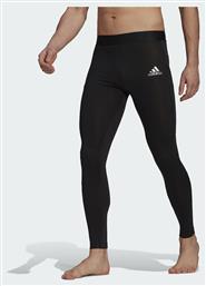 Adidas Techfit Ανδρικό Αθλητικό Κολάν Compression Μακρύ Μαύρο από το MybrandShoes