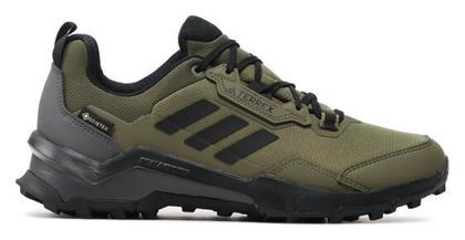 Adidas Terrex Ax4 GTX Ανδρικά Ορειβατικά Παπούτσια Αδιάβροχα με Μεμβράνη Gore-Tex Focus Olive / Core Black / Grey Five από το Modivo