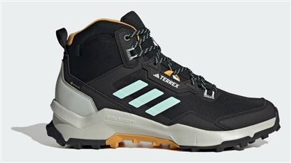 Adidas Terrex AX4 Mid GTX Ανδρικά Ορειβατικά Μποτάκια Αδιάβροχα με Μεμβράνη Gore-Tex Core Black / Semi Flash Aqua / Preloved Yellow από το Zakcret Sports