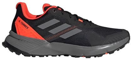 Adidas Terrex Soulstride Ανδρικά Αθλητικά Παπούτσια Trail Running Core Black / Grey Four / Solar Red