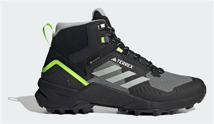 Adidas Terrex Swift R3 Mid GTX Ανδρικά Ορειβατικά Μποτάκια Αδιάβροχα με Μεμβράνη Gore-Tex Wonder Silver / Lucid Lemon από το Modivo