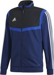 Adidas Tiro 19 Ανδρικό Φούτερ Ζακέτα Με Τσέπες Μπλε DT5267