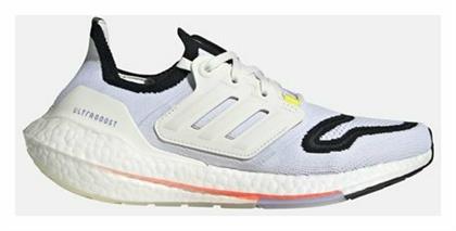 Adidas Ultraboost 22 Γυναικεία Αθλητικά Παπούτσια Running Core White / Solar Red