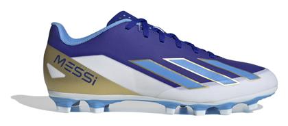 Adidas X Crazyfast Club Messi FxG Χαμηλά Ποδοσφαιρικά Παπούτσια με Τάπες Lucid Blue / Blue Burst / Cloud White από το Outletcenter