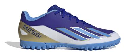 Adidas X Crazyfast Club Messi TF Χαμηλά Ποδοσφαιρικά Παπούτσια με Σχάρα Lucid Blue / Blue Burst / Cloud White από το Outletcenter