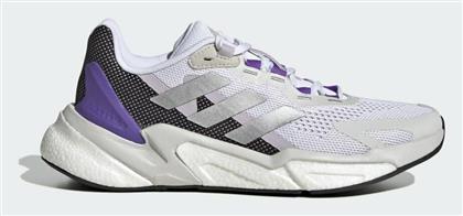 Adidas X9000L3 Γυναικεία Αθλητικά Παπούτσια Running Cloud White / Silver Metallic / Purple Rush