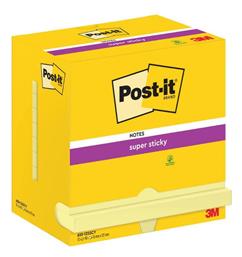 Αυτοκόλλητα Χαρτάκια 3m Post-it 76 X 127 Mm Super Sticky Κίτρινα 90 Φύλλα 655-12sscy-eu Mmm65512sscyeu Κωδικός: 52786189