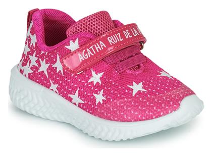 Agatha Ruiz De La Prada Παιδικό Sneaker με Σκρατς για Κορίτσι Ροζ