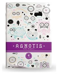 Agnotis Baby Πάνες με Αυτοκόλλητο No. 4 για 7-18kg 44τμχ Κωδικός: 35031408