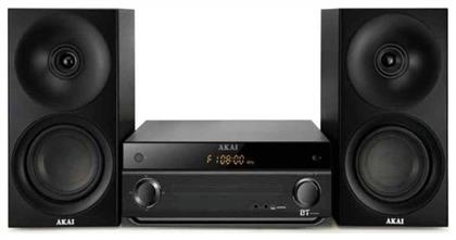 Akai Ηχοσύστημα 2.0 AM-301 40W με CD Player και Bluetooth Μαύρο
