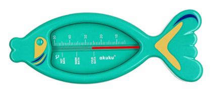 Akuku Αναλογικό Θερμόμετρο Μπάνιου Ψάρι Rico 10°C έως 50°C