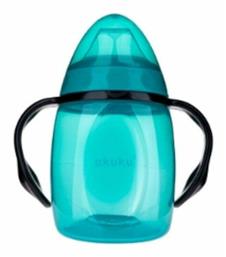 Akuku Εκπαιδευτικό Ποτηράκι Με Χερούλια 280ml Turquoise