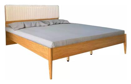 Akva Κρεβάτι Διπλό για Στρώμα 150x200cm Φυσική