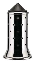 Αλατιέρα MGSAL B Φ6,3x11,3cm Silver-Black Alessi ανοξείδωτο Ατσάλι