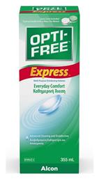 Alcon Opti-Free Express 2 τμχ με Θήκες Φακών Επαφής Υγρό Φακών Επαφής -355ml & 355ml