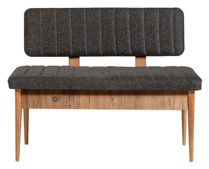 Alden Διθέσιος Καναπές Υφασμάτινος 110x40x85εκ. Ανθρακί