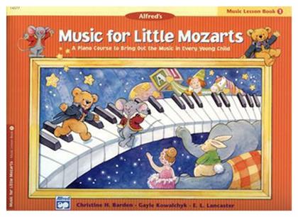 Alfred Music Publishing Music For Little Mozarts-Music Lesson Book 1 Παιδική Μέθοδος Εκμάθησης για Πιάνο