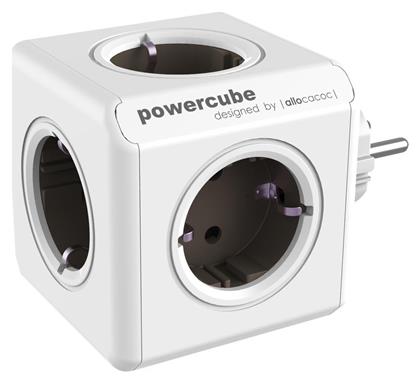 Allocacoc Original PowerCube 5 Θέσεων Χωρίς Καλώδιο Γκρι από το e-shop